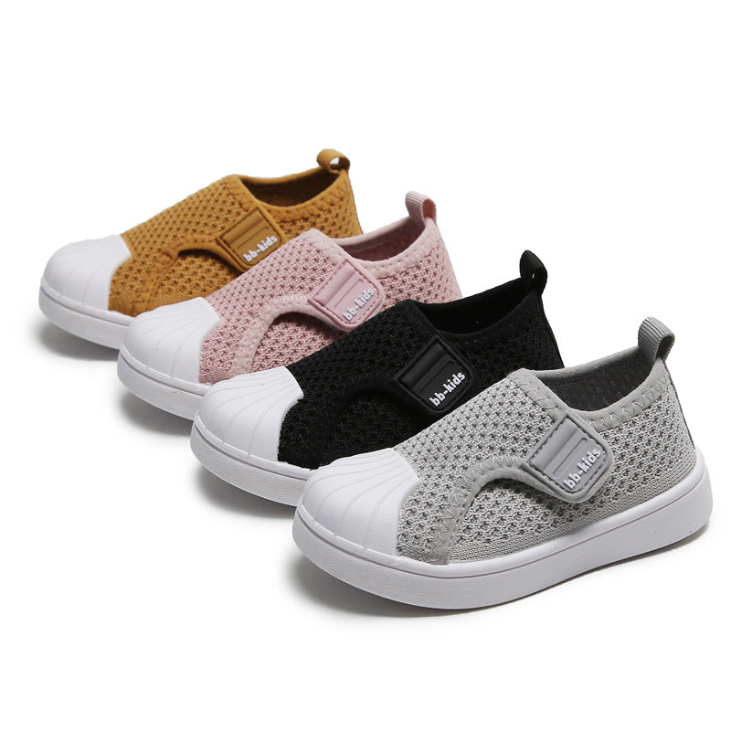 Girls Boys Casual Shoes Spring Infant Toddler Non-slip Soft Bottom Sneakers