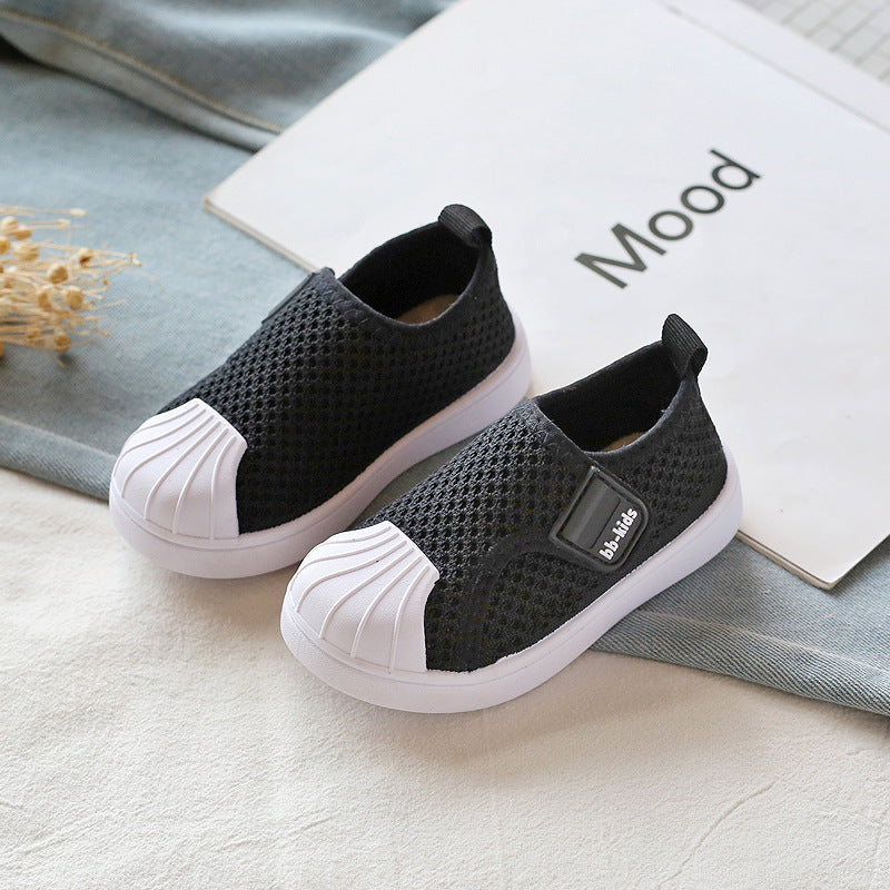 Girls Boys Casual Shoes Spring Infant Toddler Non-slip Soft Bottom Sneakers