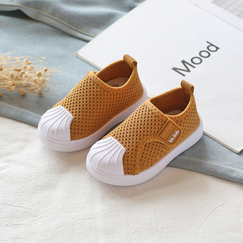 Girls Boys Casual Shoes Spring Infant Toddler Non-slip Soft Bottom Sneakers