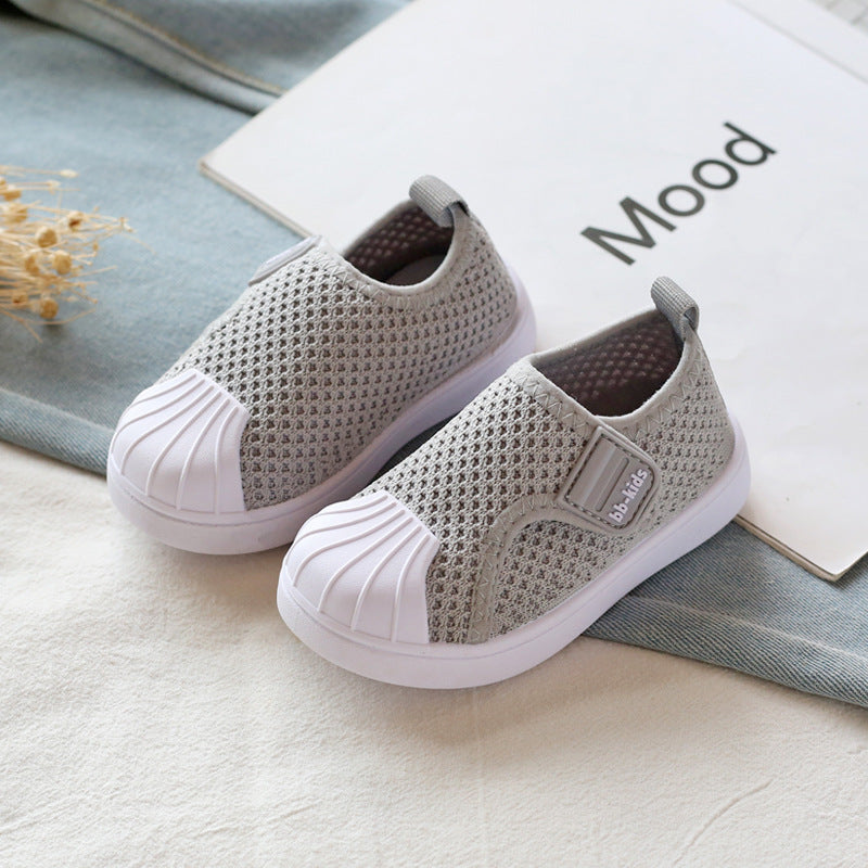 Girls Boys Casual Shoes Spring Infant Toddler Non-slip Soft Bottom Sneakers